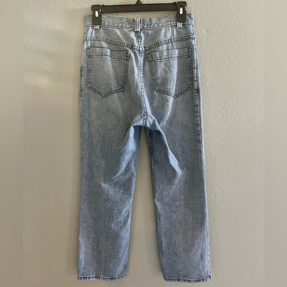 Rachel Comey High Rise Straight Leg Jeans - S/US 4 - Picture 2 of 6
